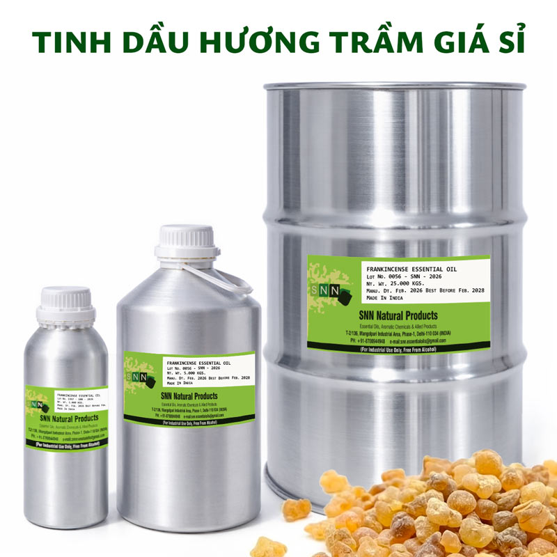 tinh dầu hương trầm giá sỉ ktd