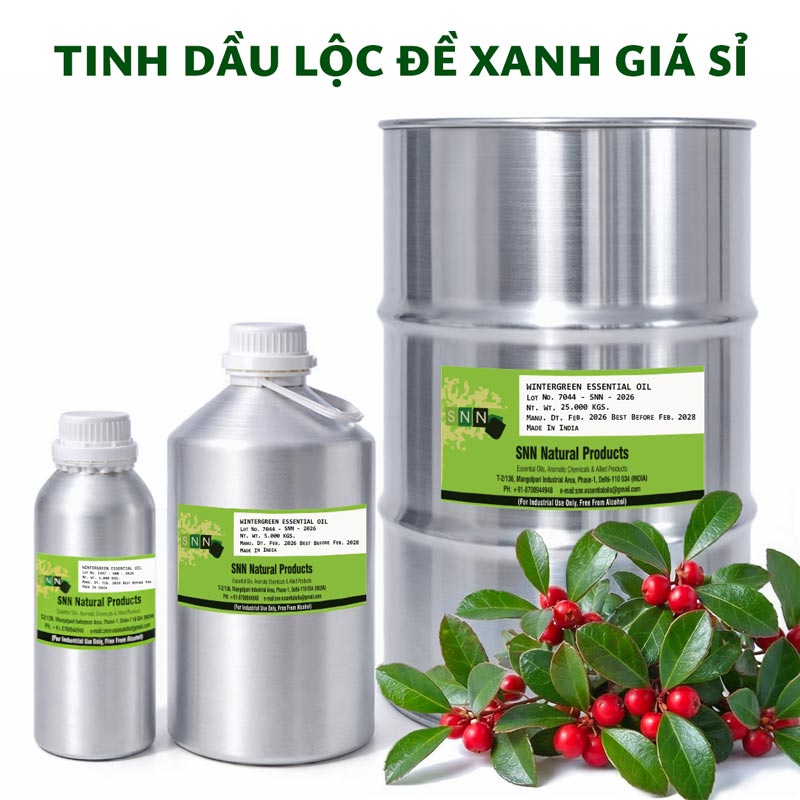 tinh dầu lộc đề xanh giá sỉ ktd
