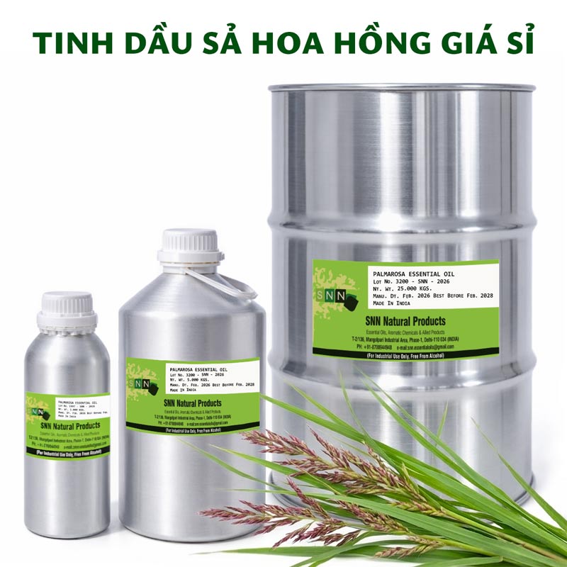 tinh dầu sả hoa hồng giá sỉ ktd