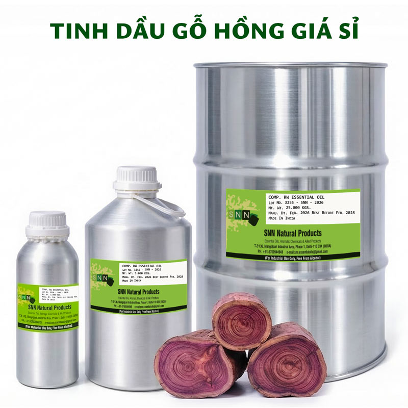 tinh dầu gỗ hồng giá sỉ ktd
