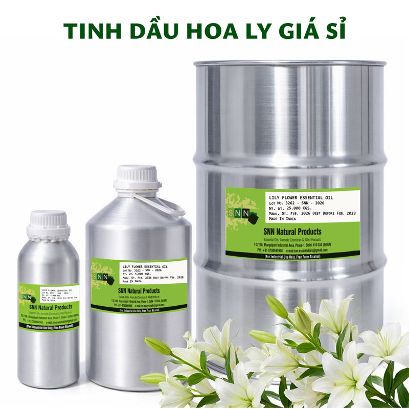 tinh dầu hoa ly giá sỉ ktd