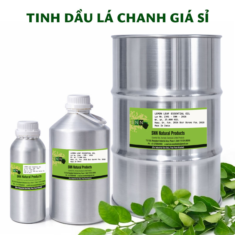 tinh dầu lá chanh giá sỉ ktd