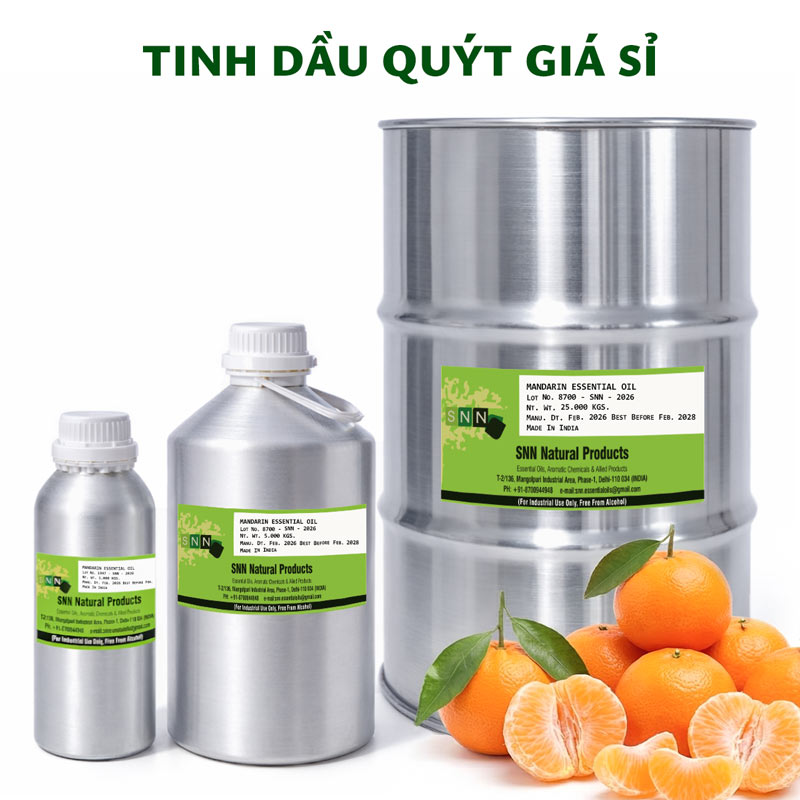 tinh dầu quýt giá sỉ ktd