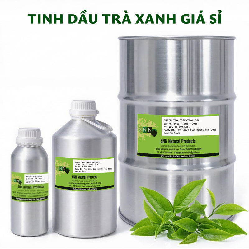 tinh dầu trà xanh giá sỉ ktd