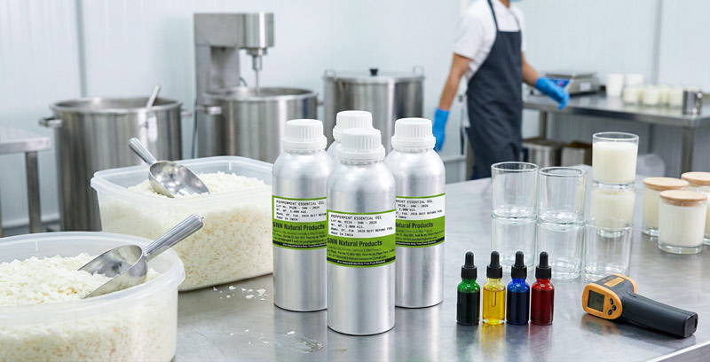 tinh dầu bạc hà thiên nhiên làm nến thơm