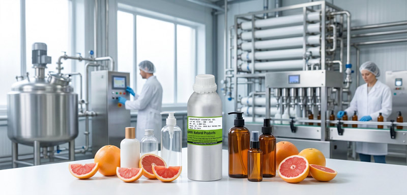 tinh dầu bưởi trong sản xuất mỹ phẩm