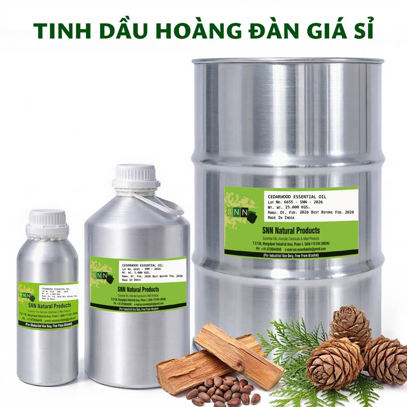 tinh dầu hoàng đàn giá sỉ ktd