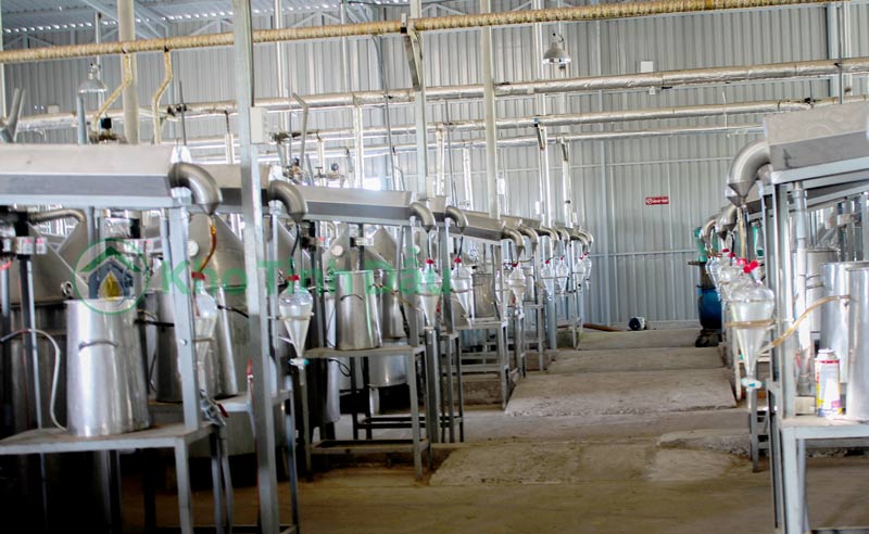 sản xuất tinh dầu trầm hương
